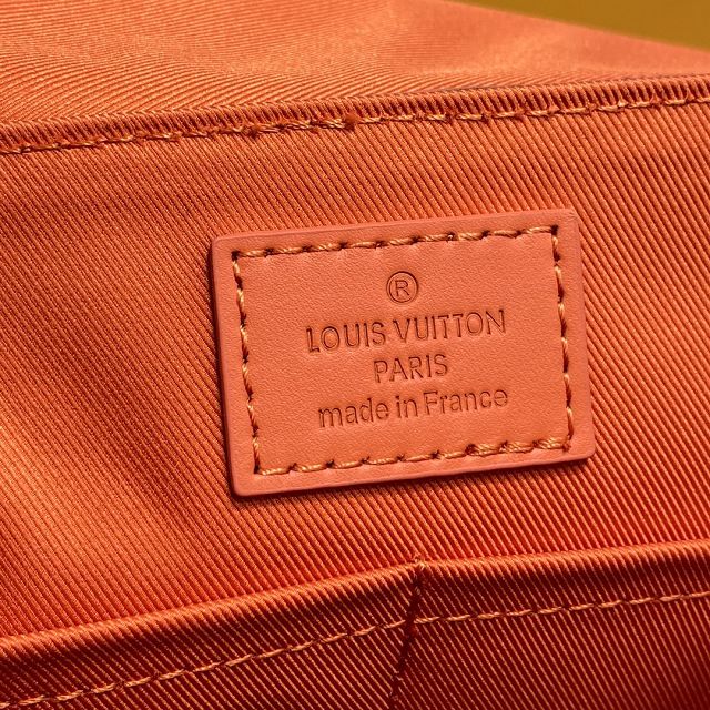 Louis vuitton original calfskin aerogram messenger bag M59327 orange