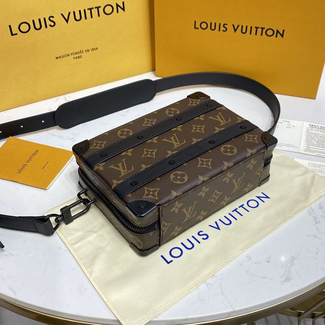 Louis vuitton original monogram canvas handle soft trunk M45935