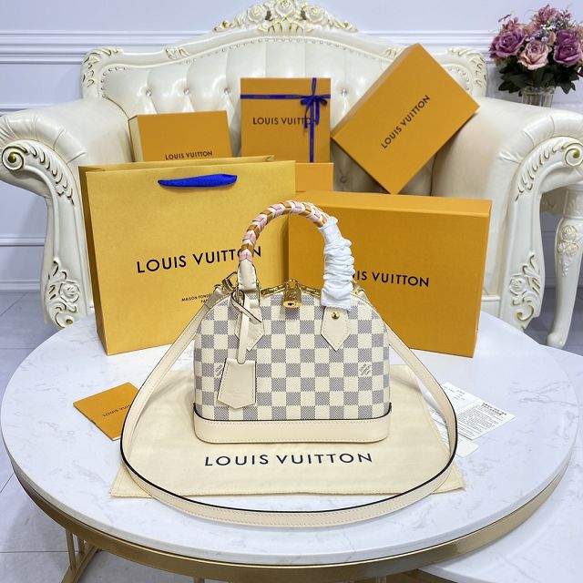 2022 Louis vuitton original damier azur alma BB N45294 