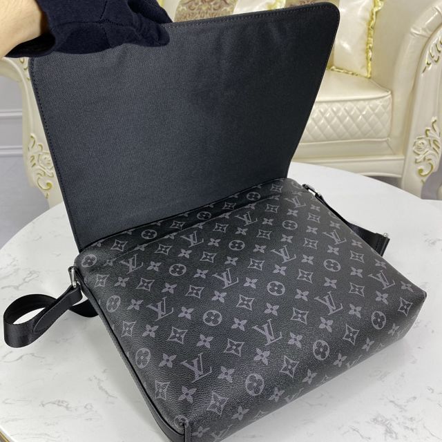 Louis vuitton original monogram eclipse district messenger bag gm M45271