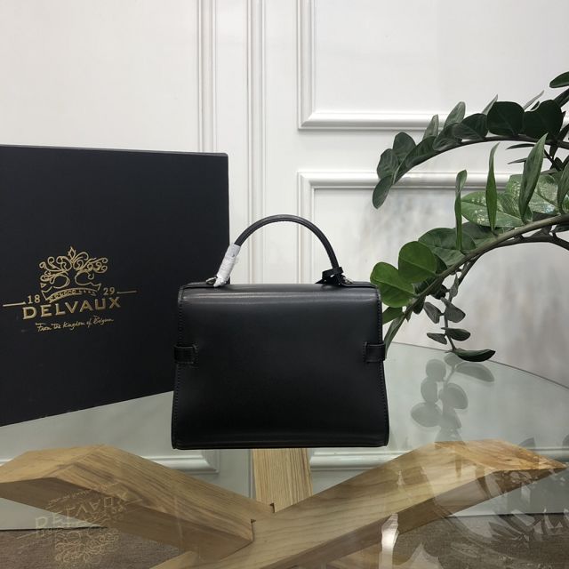 Delvaux original box calfskin tempete pm bag AA0505 black