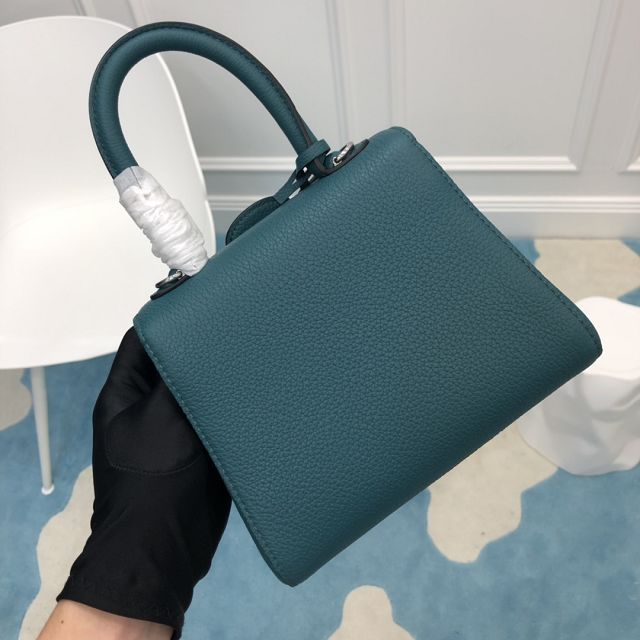 Delvaux original grained calfskin brillant mini bag AA0406 peacock green