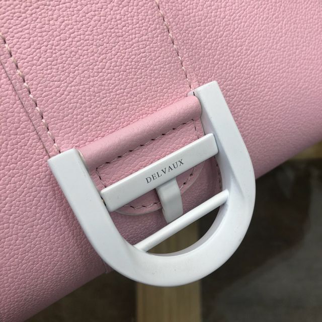 Delvaux original grained calfskin brillant mini bag AA0406 pink