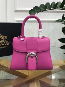 Delvaux original grained calfskin brillant mini bag AA0406 rose magnolia