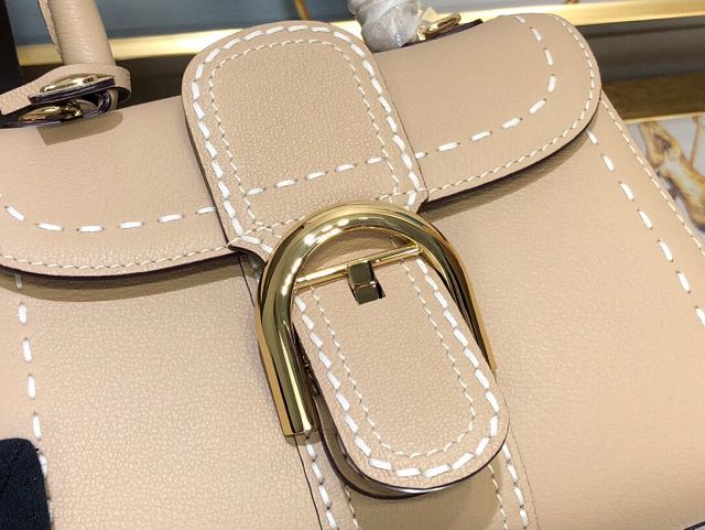 Delvaux original grained calfskin brillant mini bag AA0406 sand