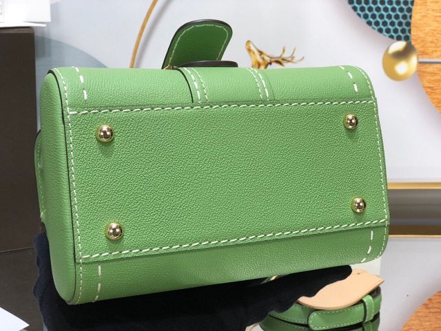 Delvaux original grained calfskin brillant mini bag AA0406 vert criquet