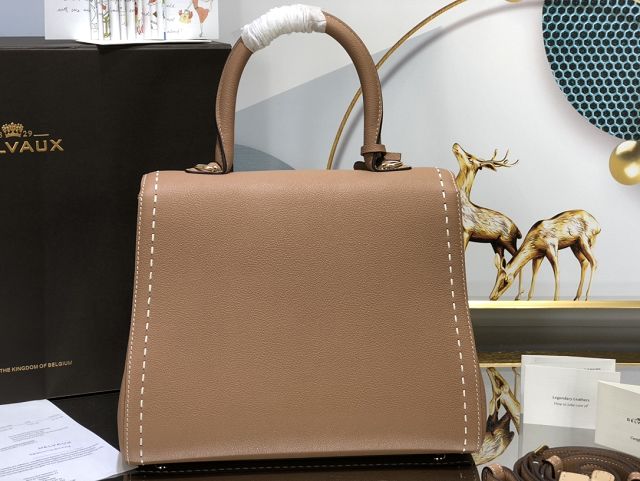 Delvaux original grained calfskin brillant bag MM AA0555 tender beige