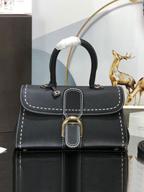 Delvaux original grained calfskin brillant small bag AA0505 black