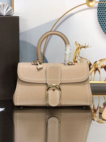 Delvaux original grained calfskin brillant small bag AA0417 sand