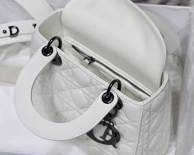 Dior original lambskin small my ABCdior bag M0538 white