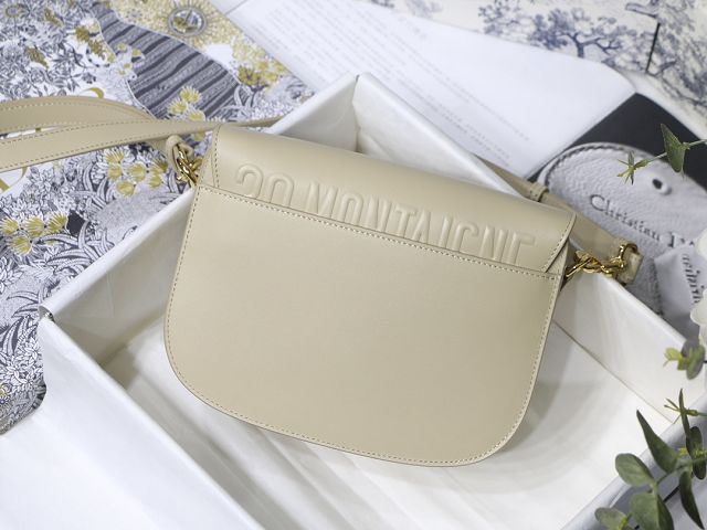 Dior original box calfskin medium bobby bag M9319 beige