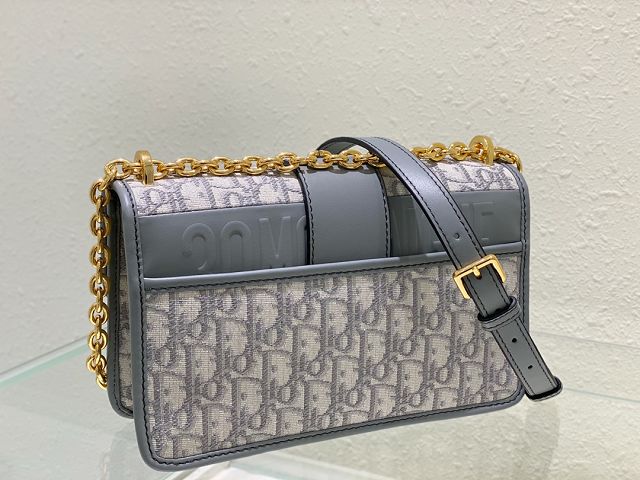 Dior original canvas 30 montaigne chain bag M9208 grey