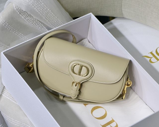 Dior original box calfskin bobby east-west bag M9327 apricot