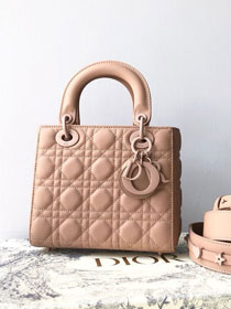 Dior original lambskin small my ABCdior ultra-matte bag M0538 nude