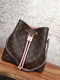 Louis vuitton original  bag monogram neonoe M44022 pink