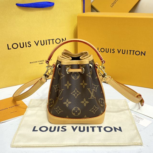 Louis vuitton original monogram canvas nano noe bag M81266 