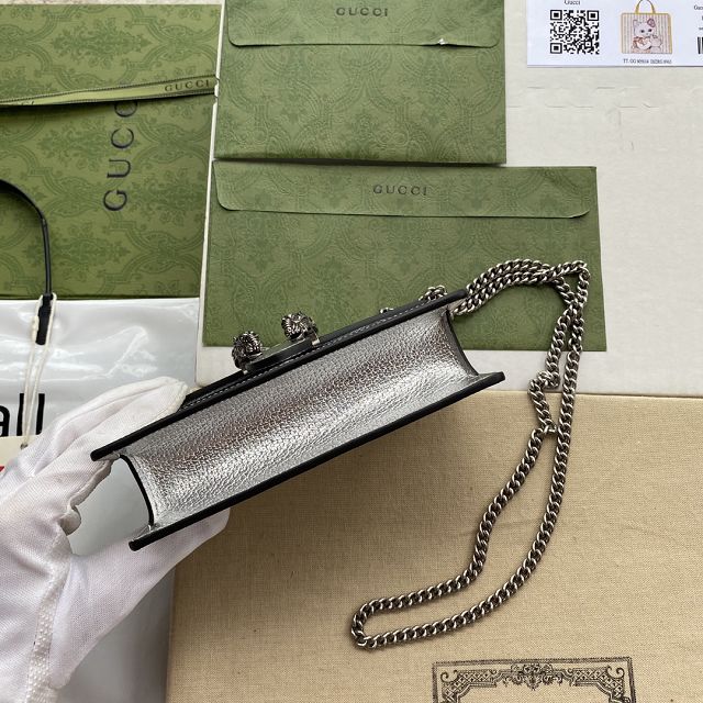 GG original calfskin mini dionysus shoulder bag 476432 silver
