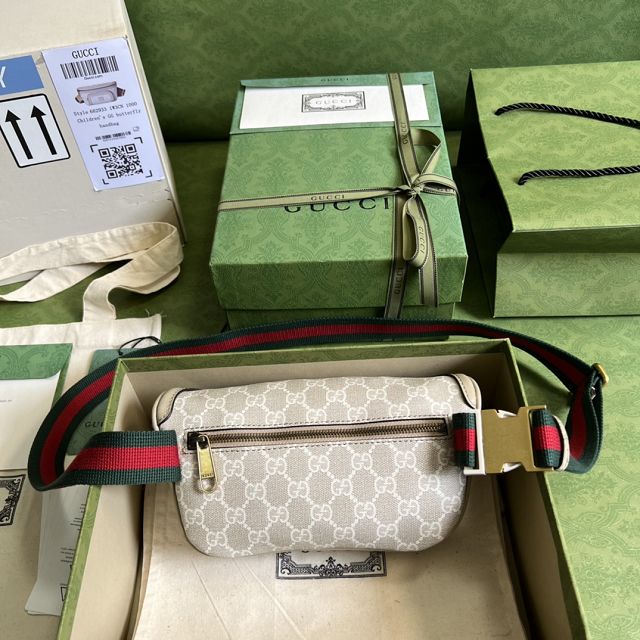 GG original supreme canvas belt bag 682933 oatmeal 