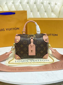 2022 Louis vuitton original monogram petite malle souple M45531 pink