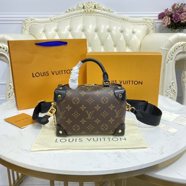 2022 Louis vuitton original monogram petite malle souple M45571 black