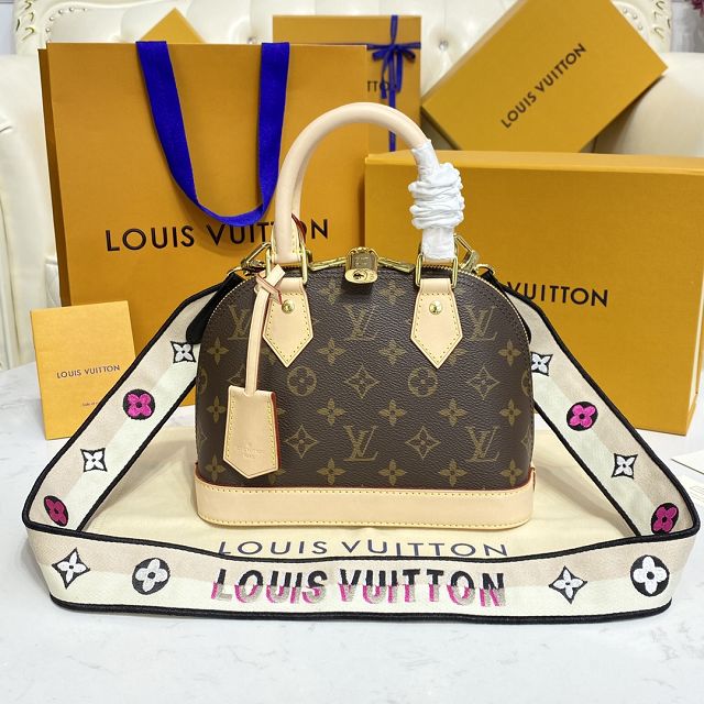 2022 Louis vuitton original damier ebene alma BB M53152