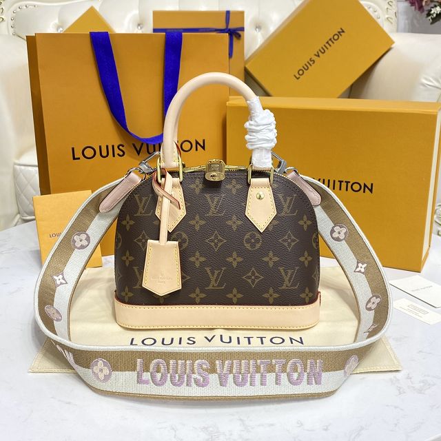 2022 Louis vuitton original damier ebene alma BB M53152