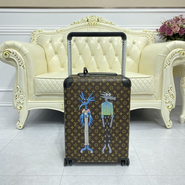 Louis vuitton original monogram canvas horizon 55 rolling luggage M23202