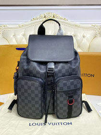 Louis vuitton original damier graphite backpack N40279 