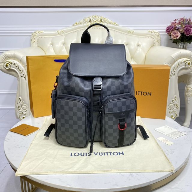 Louis vuitton original damier graphite backpack N40279 