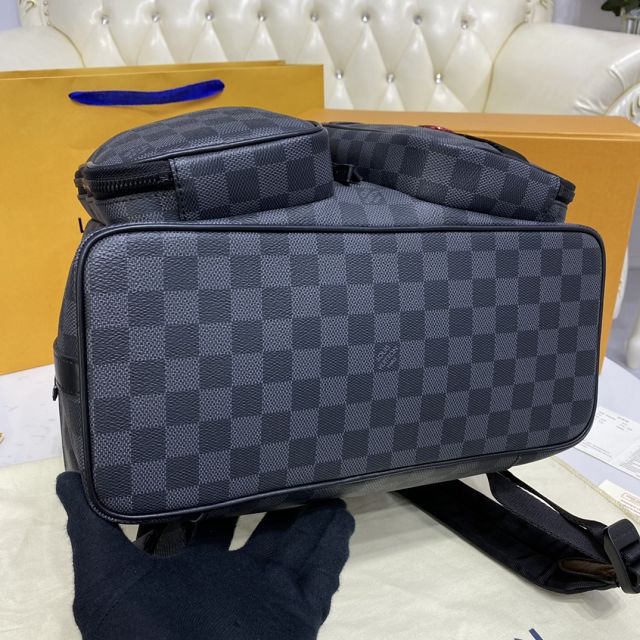 Louis vuitton original damier graphite backpack N40279 