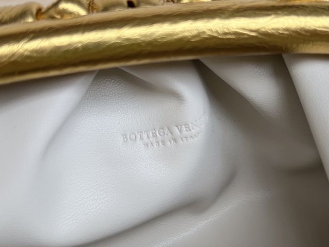BV original calfskin mini 20 pouch 585852 gold