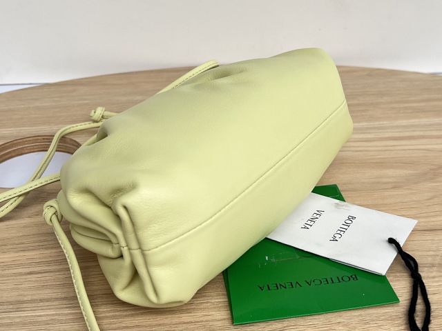 BV original calfskin mini 20 pouch 585852 lemon washed