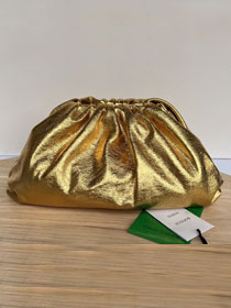 BV original lambskin large pouch 576227 gold