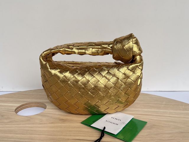 BV original lambskin mini jodie bag 651876 gold