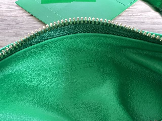 BV original lambskin mini jodie bag 651876 green