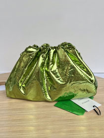 BV original calfskin large pouch 576227 chlorophyll