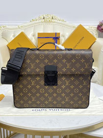 Louis vuitton original monogram eclipse S-Lock briefcase M20837