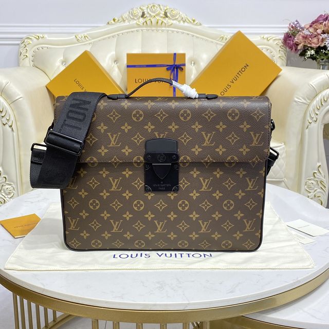 Louis vuitton original monogram eclipse S-Lock briefcase M20837