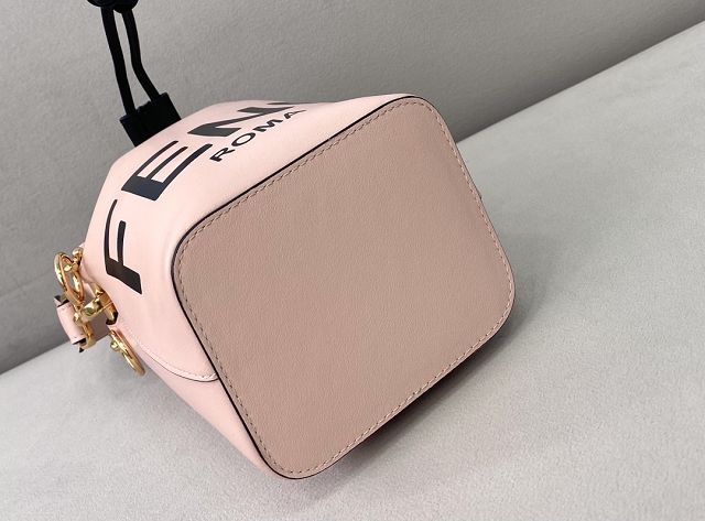 Fendi original calfskin small mon tresor bucket bag 8BS010 pink