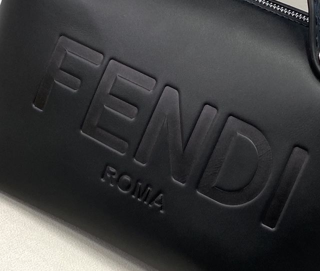 Fendi original calfskin medium by the way boston bag 8BL146 black