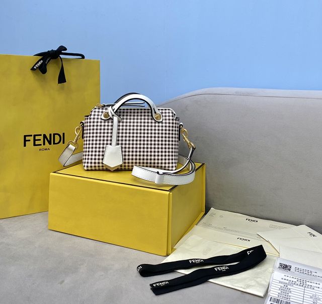 Fendi original calfskin mini by the way boston bag 8BL145 