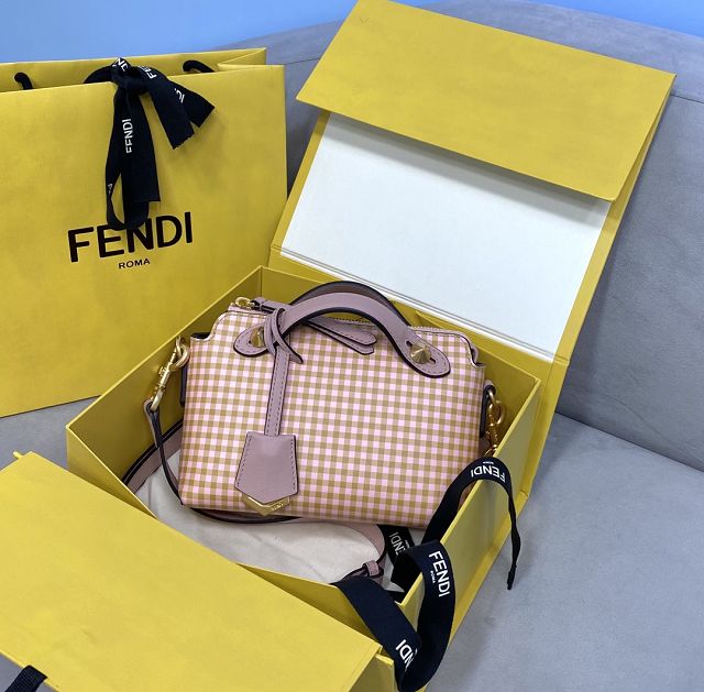 Fendi original calfskin mini by the way boston bag 8BL145 