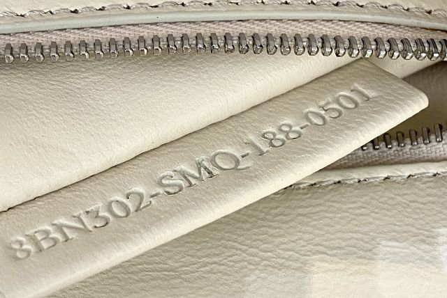 Fendi original calfskin small peekaboo bag 8BN255 cream