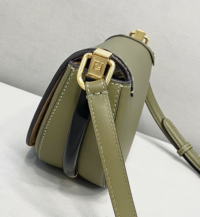 Fendi original calfskin shoulder bag 8BN008 green