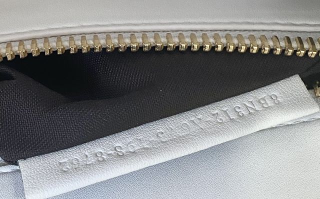 Fendi original calfskin medium peekaboo bag 8BN240A white