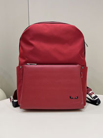 Fendi original nylon medium backpack 7VZ325 red