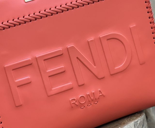 Fendi original calfskin medium sunshine shopper bag 8BH386 red