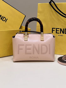 Fendi original calfskin mini by the way boston bag 8BS067 pink