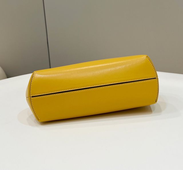 Fendi original lambskin small first bag 8BP129 yellow