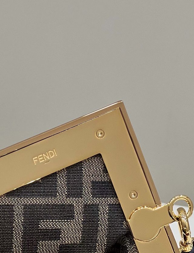 Fendi original calfskin small first bag 8BP129 black